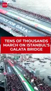 Tens of Thousands March in Istanbul for Gaza, Ring in 2026 with 'Justice' Call