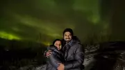 Tovino Thomas Enjoys Family Vacation in Norway, Shares Northern Lights Magic