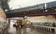 Trichy Railway Division Begins Major Maintenance at Melapudur Road Under Bridge