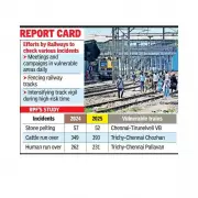 Trichy Railway Sees 9-12% Drop in Stone Pelting & Human Casualties, Cattle Hits Rise 13%