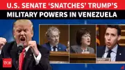 Trump Stunned as US Senate Blocks War Powers in Venezuela: 5 Republicans Rebel