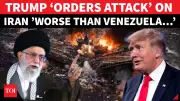 Trump Warns Iran With 'Bigger Armada Than Venezuela' Amid Rising Tensions