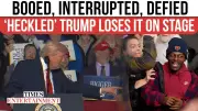 Trump's Fiery Confrontation with Protesters at Iowa Rally Sparks Chaos