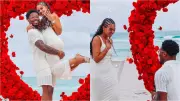 Tyrone Tracy Jr. Proposes to Zoe Rollon in Romantic Beachside Engagement