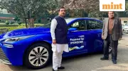 Union Ministers Drive Toyota Mirai, Showcase Hydrogen Mobility Push in Delhi