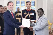 US Ambassador Sergio Gor Presents Credentials to President Murmu in Delhi