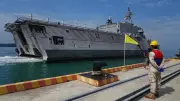 US Navy Warship Docks at Chinese-Renovated Cambodia Base, Signaling Diplomatic Shift