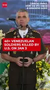 Venezuela Honors 47 Soldiers Killed in US Raid That Captured Maduro