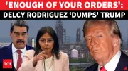 Venezuela's Delcy Rodríguez Defies US Pressure on Oil Control, Declares 'Enough Is Enough'