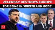 Zelensky Criticizes EU's Symbolic Greenland Troop Deployment at Davos Summit