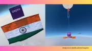 Zepto Hoists Indian Flag 100,000 Feet High in Stratosphere on Republic Day