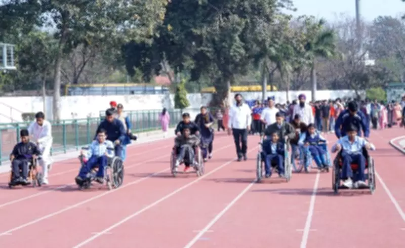 320 Children with Special Needs Shine at Chandigarh's Inclusive Sports Meet