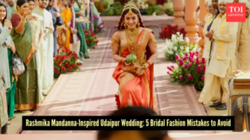 5 Essential Bridal Style Rules for a Regal Udaipur Wedding Inspired by Rashmika Mandanna