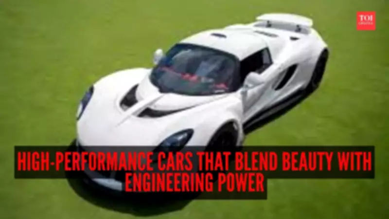 5 High-Performance Cars That Blend Beauty with Engineering Power