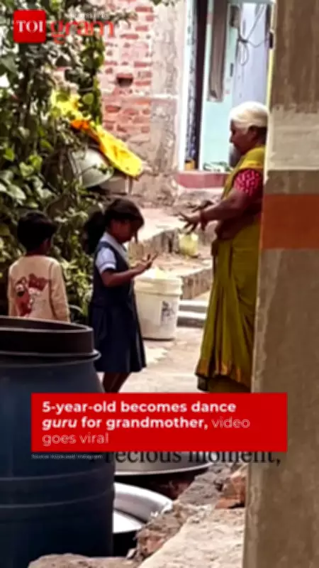 5-Year-Old's Viral Dance Lesson: Teaching Grandmother Classical Moves