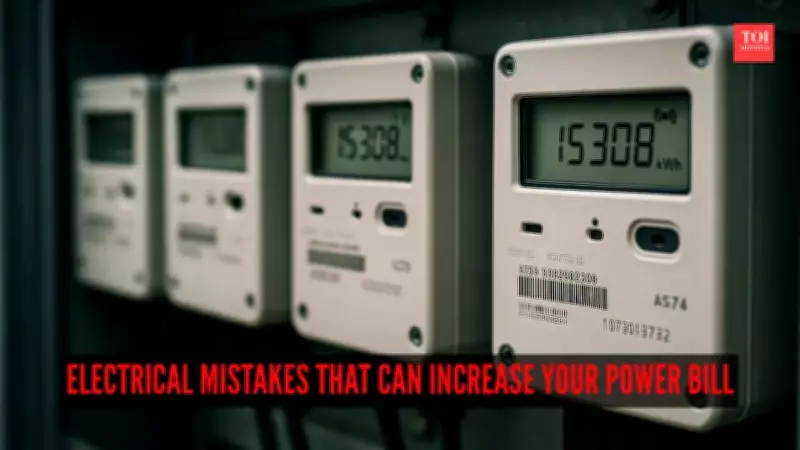 6 Common Electrical Mistakes That Inflate Your Power Bill: A Comprehensive Guide