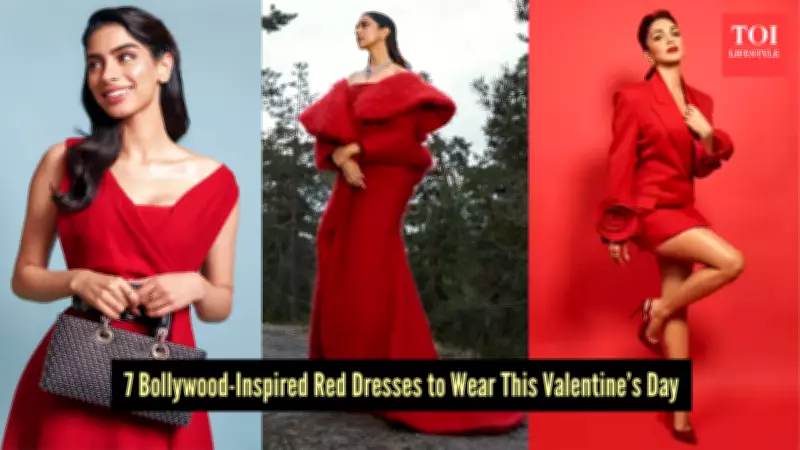 7 Bollywood-Inspired Red Dresses for a Stunning Valentine's Day Look