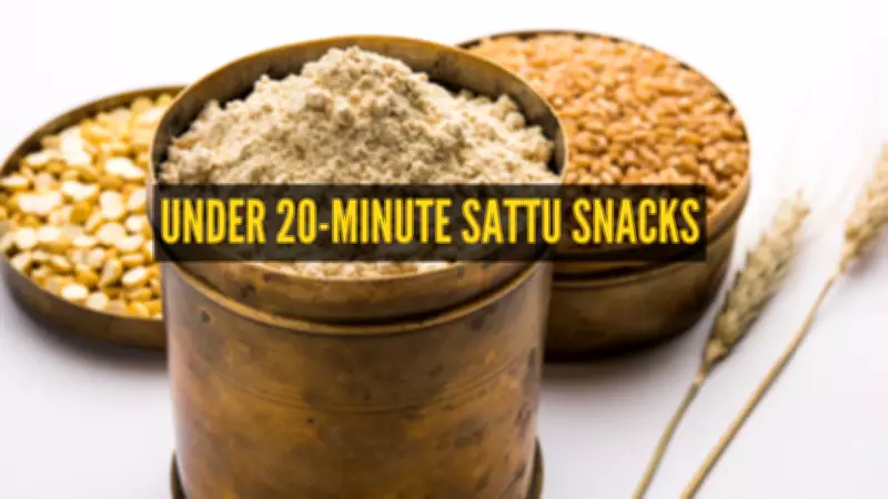 8 Quick Sattu Snacks: Protein-Rich Recipes Ready in 20 Minutes
