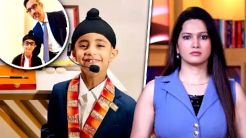 8-Year-Old Ranvir Sachdeva Becomes Youngest Speaker at India AI Summit, Meets Tech Titans