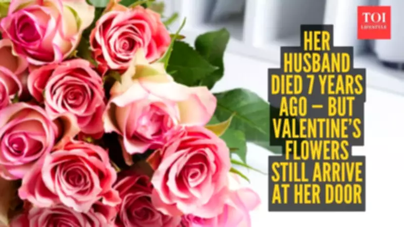 A Husband's Eternal Valentine: Flowers Arrive for Widow Seven Years After His Death