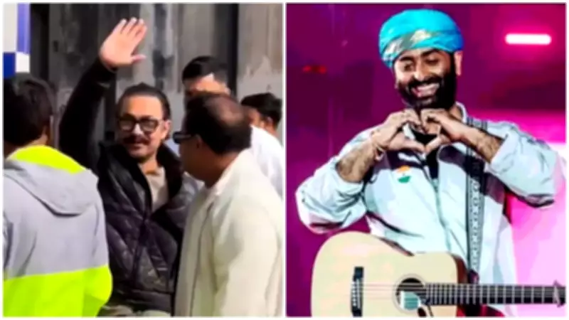 Aamir Khan Visits Arijit Singh's Home After Singer's Playback Exit Announcement