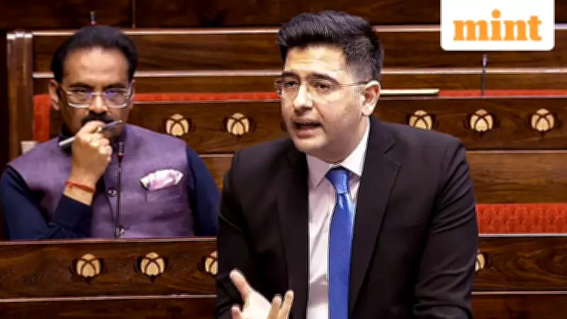 AAP MP Raghav Chadha Advocates for National Blockchain Land Registry in India