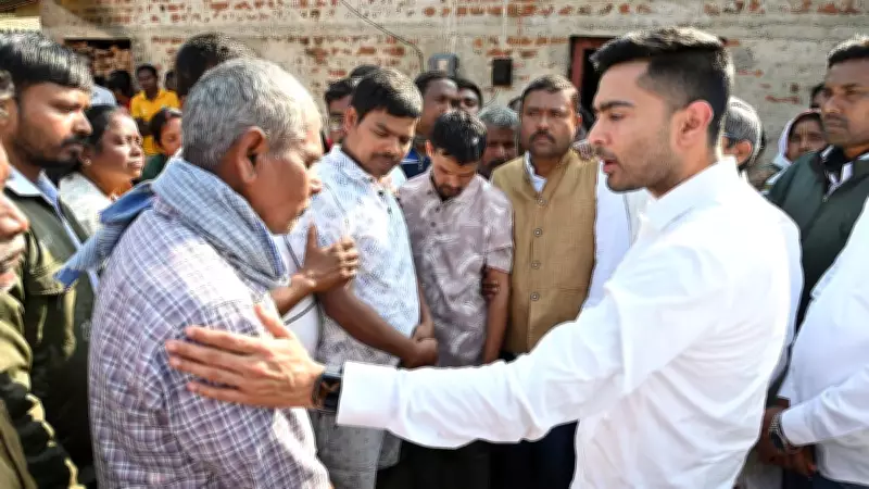Abhishek Banerjee Visits Family of Bengal Worker Killed in Maharashtra, Demands Justice