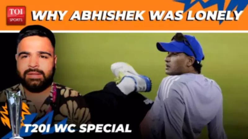 Abhishek Sharma's Solitary Net Session in Ahmedabad Amid Team India's Preparations