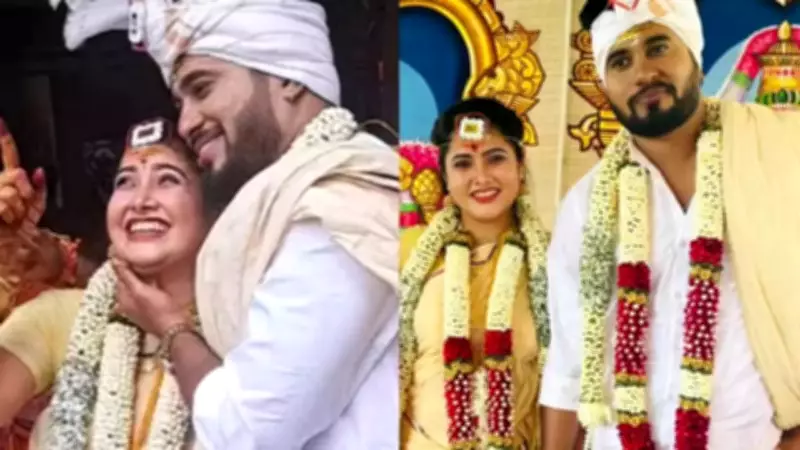 Actress Keerthi of Lakshmi Fame Marries Longtime Beau Saikrish in Intimate Ceremony