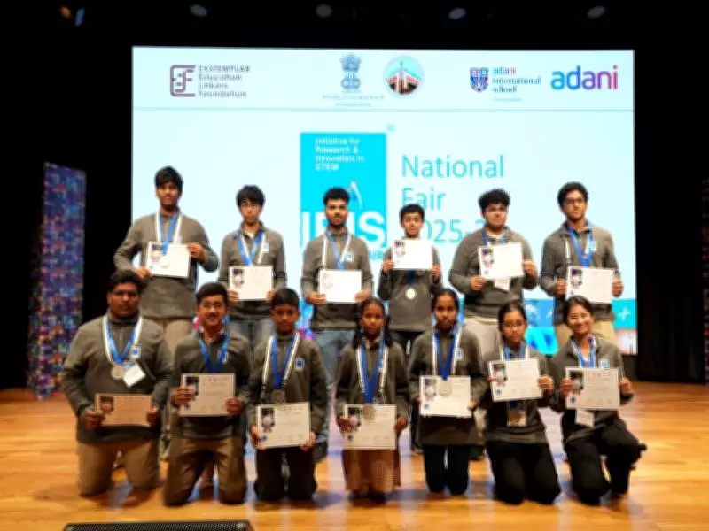 Adani International School Hosts IRIS National Fair, Showcasing India's STEM Talent