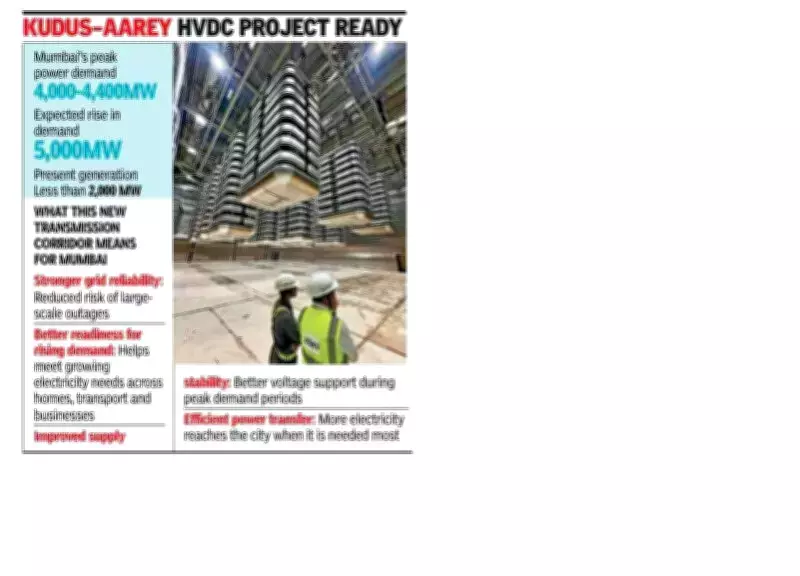 Adani's Kudus-Aarey HVDC Project to Boost Mumbai's Renewable Power Grid by March