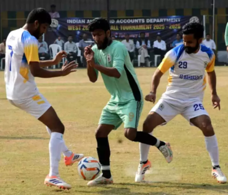 AG Maharashtra Clinches West Zone Football Title with 2-0 Victory Over Madhya Pradesh
