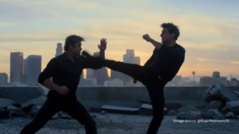 AI-Generated Tom Cruise vs Brad Pitt Fight Video Sparks Filmmaking Future Debate