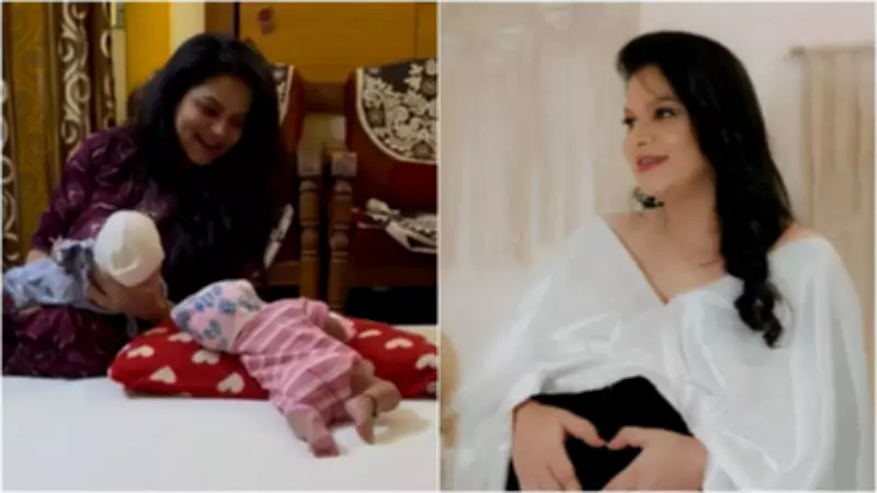 Aishwarya Vinay Shares Heartfelt Motherhood Journey with Newborn Twins