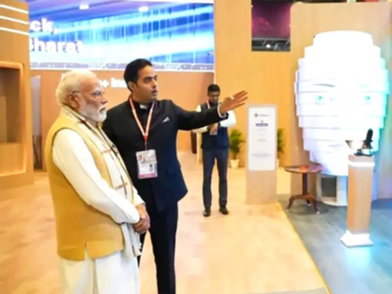 Akash Ambani Presents Jio's AI Ecosystem to PM Modi at India AI Impact Summit 2026