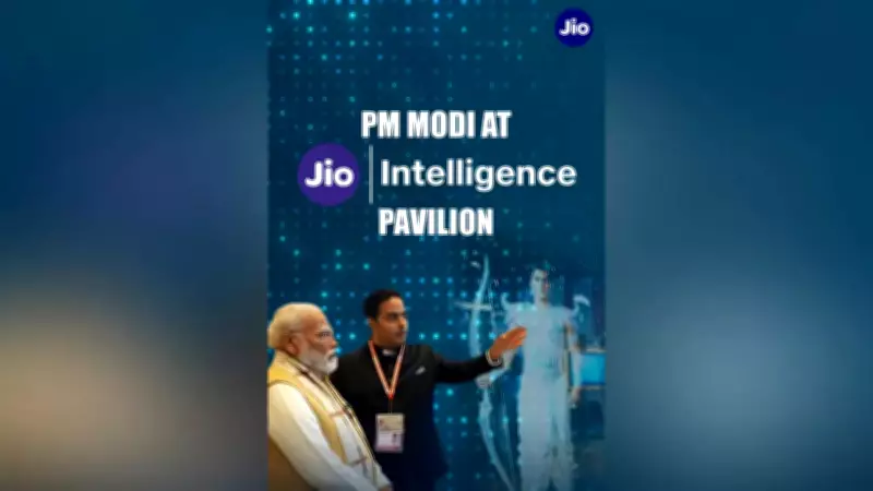 Akash Ambani Showcases Jio's AI Ecosystem to PM Modi at India AI Summit 2026