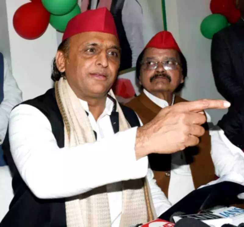 Akhilesh Yadav Accuses BJP of Mafia Creation, Infrastructure Failure in UP