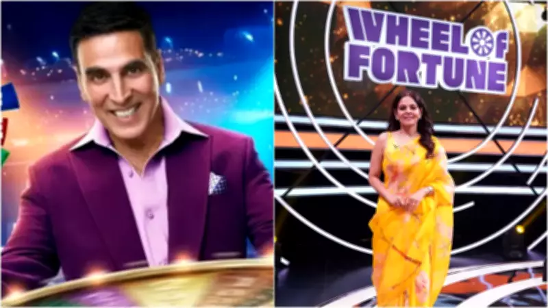 Akshay Kumar's Wheel of Fortune Welcomes Shark Tank India Judges for Epic Crossover