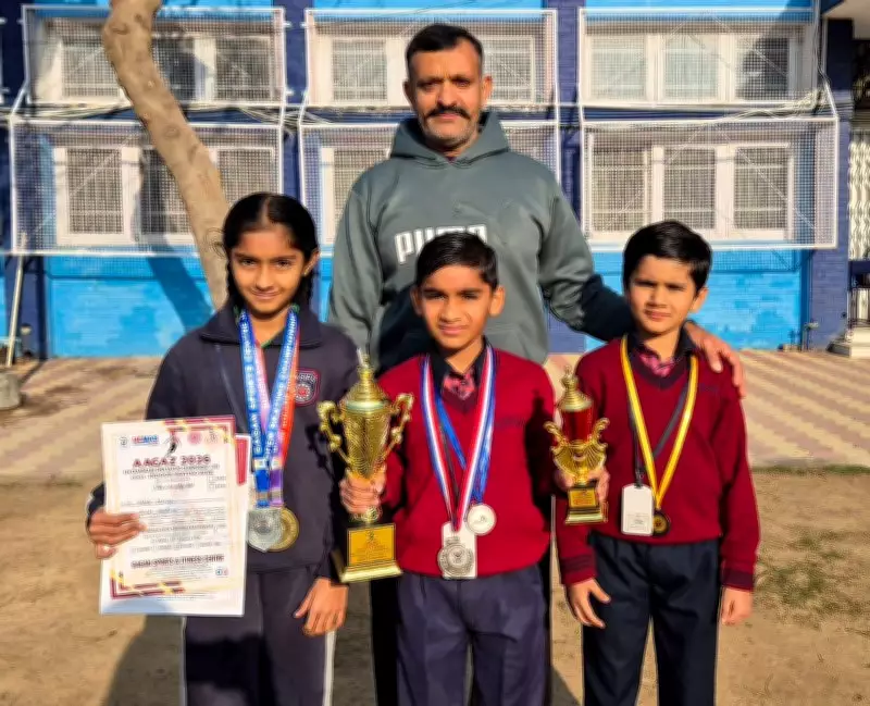 AKSIPS Students Excel in Sports, 41 Achievers Honored for Athletic Prowess