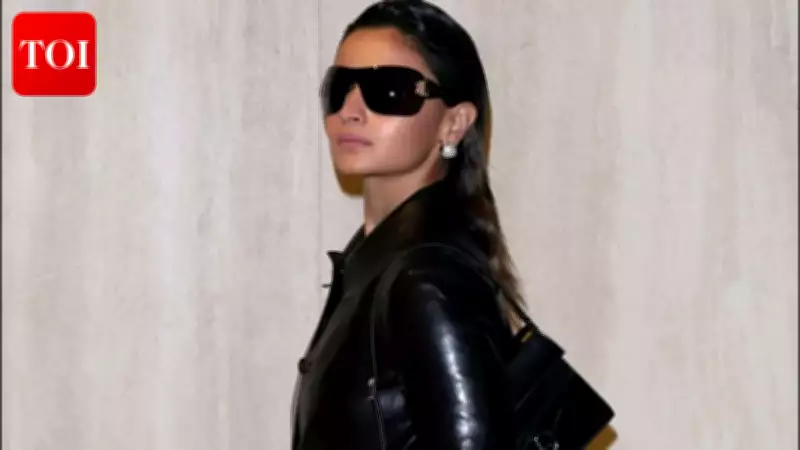 Alia Bhatt Debuts Spy-Inspired Look at Milan Fashion Week Ahead of 'Alpha' Release