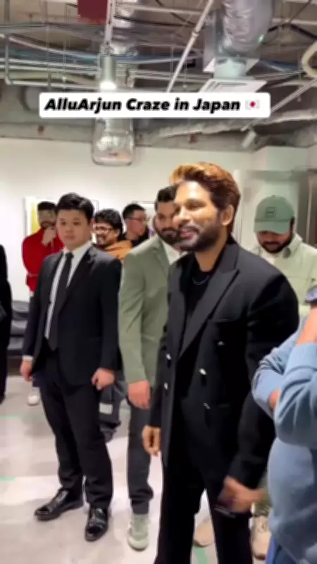 Allu Arjun Balances Family Moments and Pushpa 2 Fan Frenzy