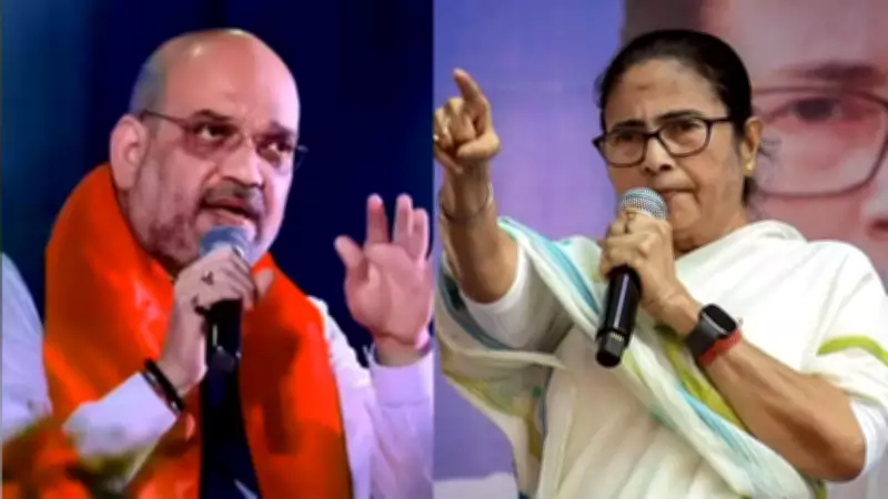 Amit Shah Accuses TMC of Corruption in Nazirabad Fire, BJP Vows Probe if Elected