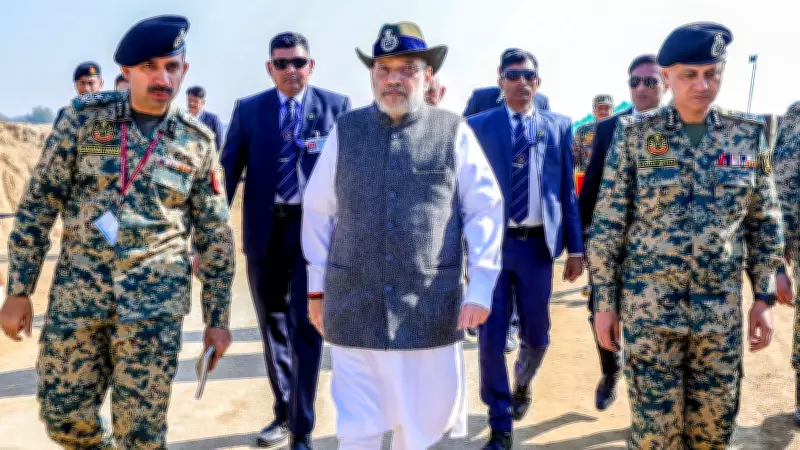 Amit Shah Stresses Tech-Driven Border Security, Lauds BSF Jawans in Jammu Visit