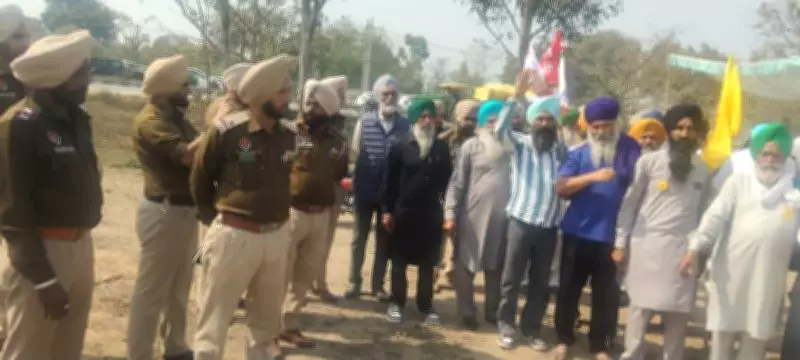 Amritsar Farmers Arrested During Protest Over Sugar Mill Land Allotment in Sheron