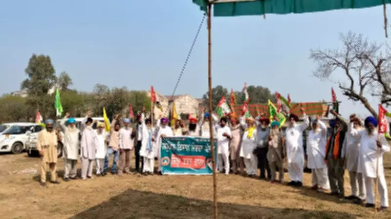 Amritsar Farmers' Protest at Sheron Sugar Mill Enters Second Day