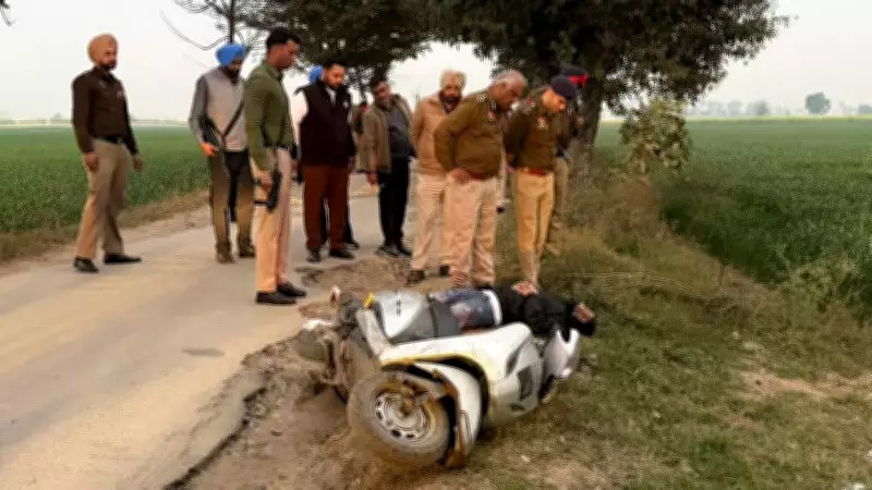 Amritsar Police Apprehend Murder Accused Following Encounter Near Chatiwind