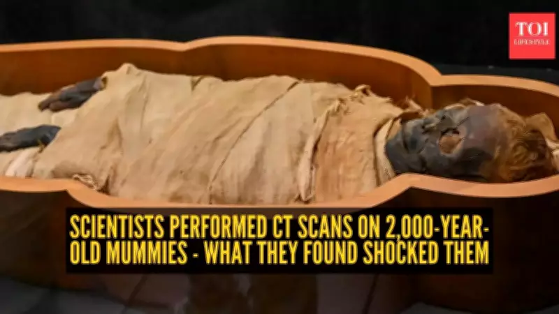 Ancient Egyptian Mummies Reveal Early Surgery and Health Struggles Through CT Scans