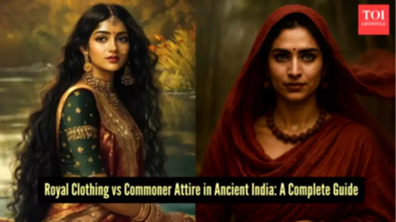 Ancient Indian Attire: The Stark Divide Between Royal and Commoner Clothing