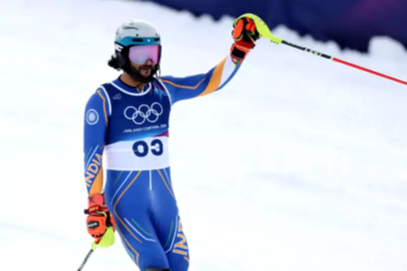 Arif Khan Makes History with Best-Ever Indian Finish in Winter Olympics Slalom