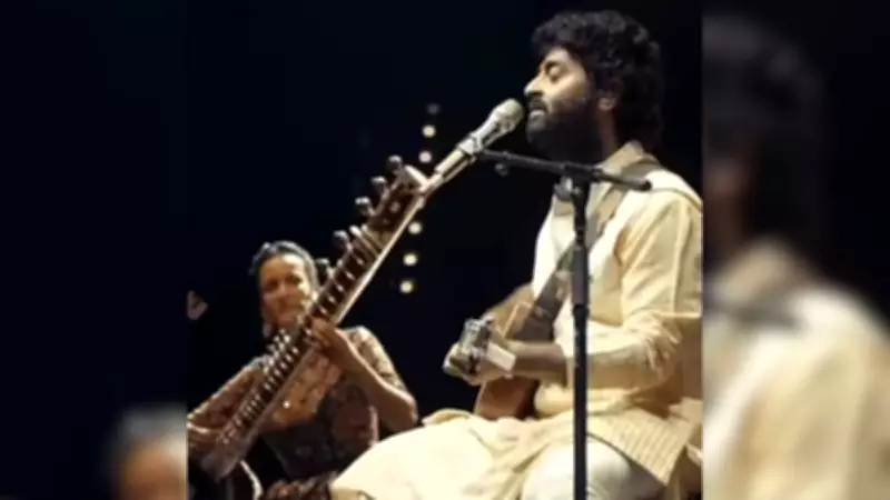 Arijit Singh's Surprise Live Performance Stuns Kolkata at Anoushka Shankar Concert